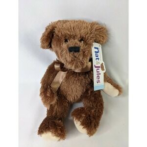 Nat Jules Forever My Teddy Mini Bear Plush 8 Inch 2016 Brown Stuffed Animal